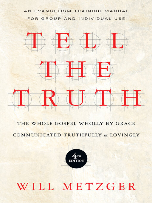 Title details for Tell the Truth by Will Metzger - Available